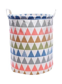 Geometric Pattern Laundry Hamper Bag Multicolour