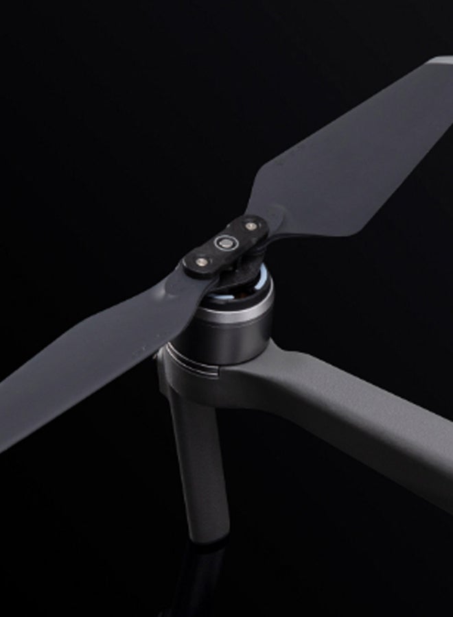 2-Piece Low-Noise Propellers Set For Mavic 2 Black