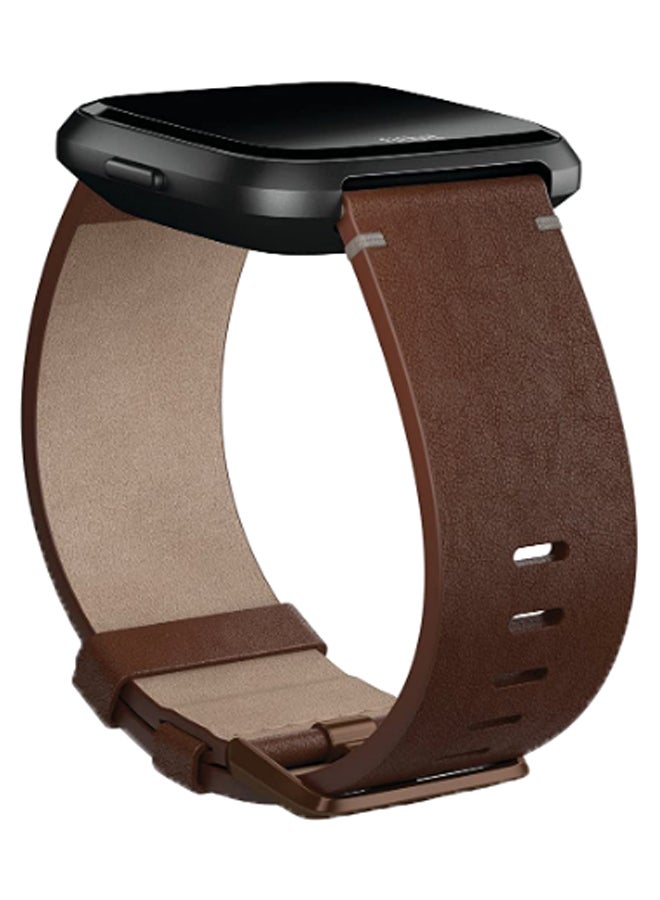 Fitbit - Replacement Band For Fitbit Versa - Small Cognac Small Cognac - Image 1