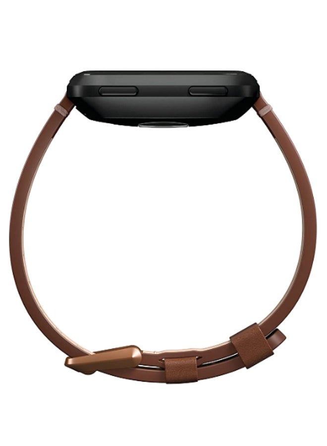 Fitbit - Replacement Band For Fitbit Versa - Small Cognac Small Cognac - Image 1