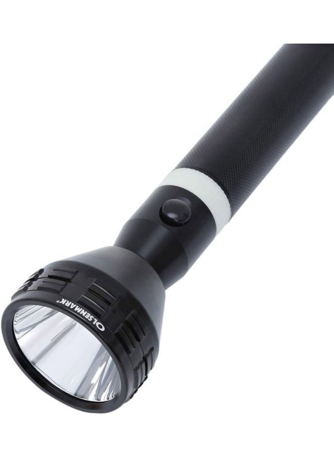 Olsenmark Rechargeable LED Flashlight Black  - Image 4