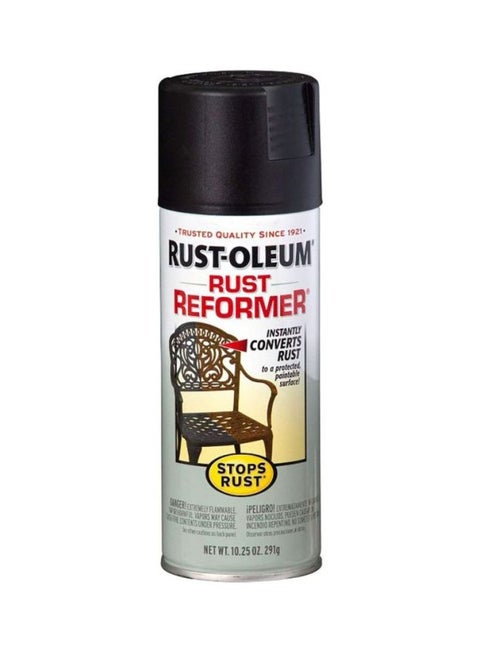 Stops Rust Reformer Spray Black