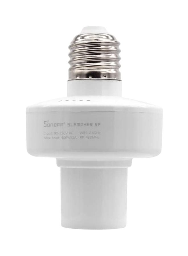 SONOFF Wireless LED Bulb Holder White/Silver  - Image 2