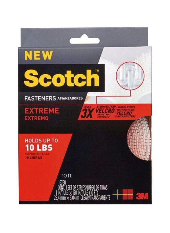 ثري ام شريط لاصق سكوتش شديد التحمل أبيض 1 x 120بوصة - Image 2