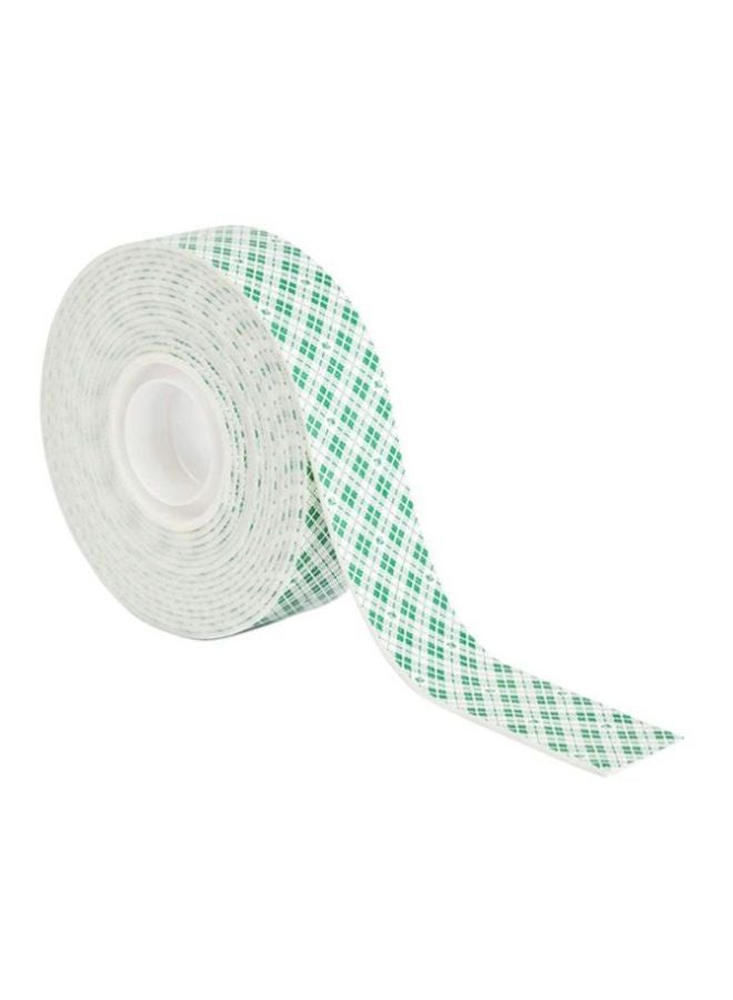 ثري ام شريط تثبيت مزدوج الوجه للاستخدام المنزلي أبيض 2.54x22سم - Image 2