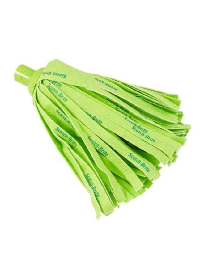 Scotch Brite Strong Floor Mop Refill, 1 unit/pack | Mop head | Multiporpose | Super Absorbent | Universal Thread Handle | indoor and outdoor surfaces | Clean up messes/spills | All Floors Green - Image 1