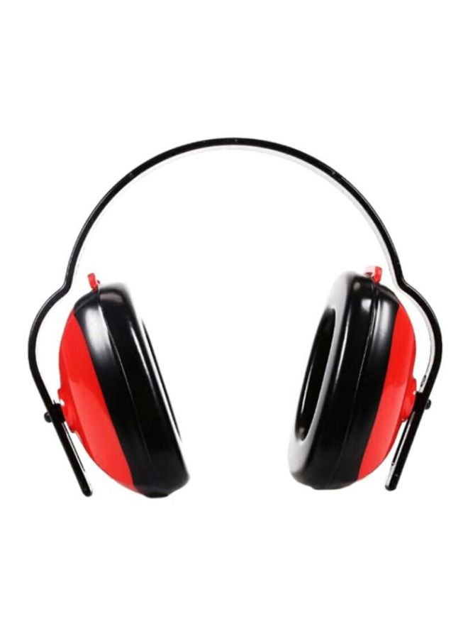 3M Industrial Working Overhead Soundproof Earmuffs Black/Red 90grams - Image 1