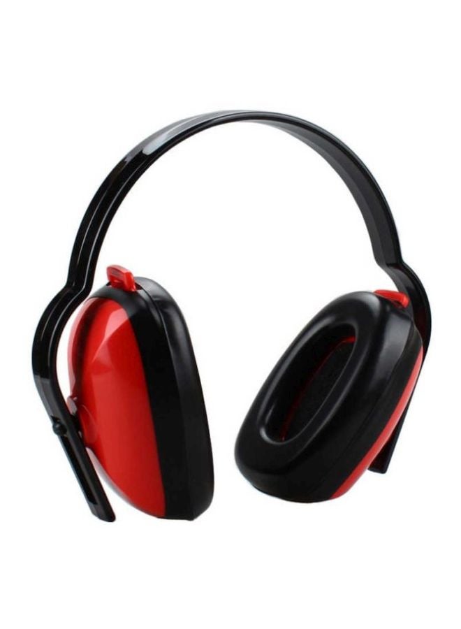 3M Industrial Working Overhead Soundproof Earmuffs Black/Red 90grams - Image 3