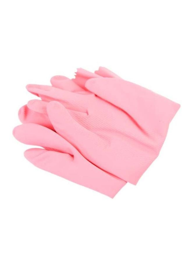 3M - Scotch Brite Extra Delicate Lemon Scented Duty Gloves Large Pink - Image 1