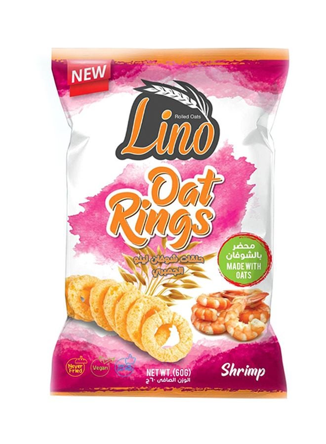 Lino Shrimps Oat Rings 60grams