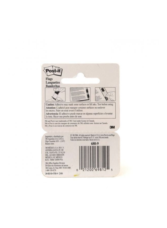 3M Pack Of 50 Post It Sign Here Tapes White/Red - Image 3