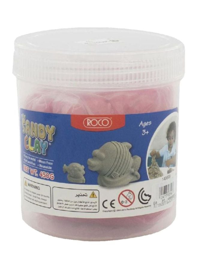 روكو علبة ساندي كلاي للأنشطة الرملية أحمر