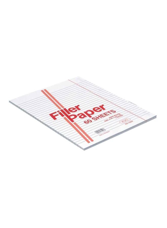 ROCO 60-Sheet Looseleaf Refill Paper