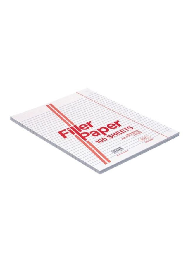 ROCO 100-Sheet Looseleaf Refill Paper 