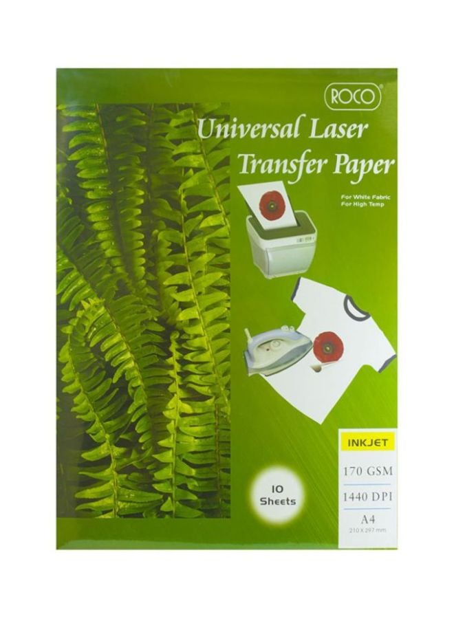 ROCO - A4 Easy On Iron On Transfer Paper - Image 1