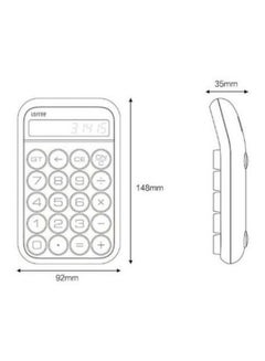 Xiaomi Lofree Jelly Bean Mechanical Handheld Calculator White/Black  - Image 3