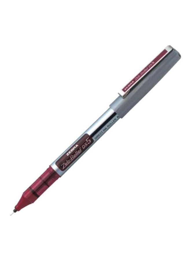 ZEBRA Direct Ink Rollerball Pen Red  - Image 1