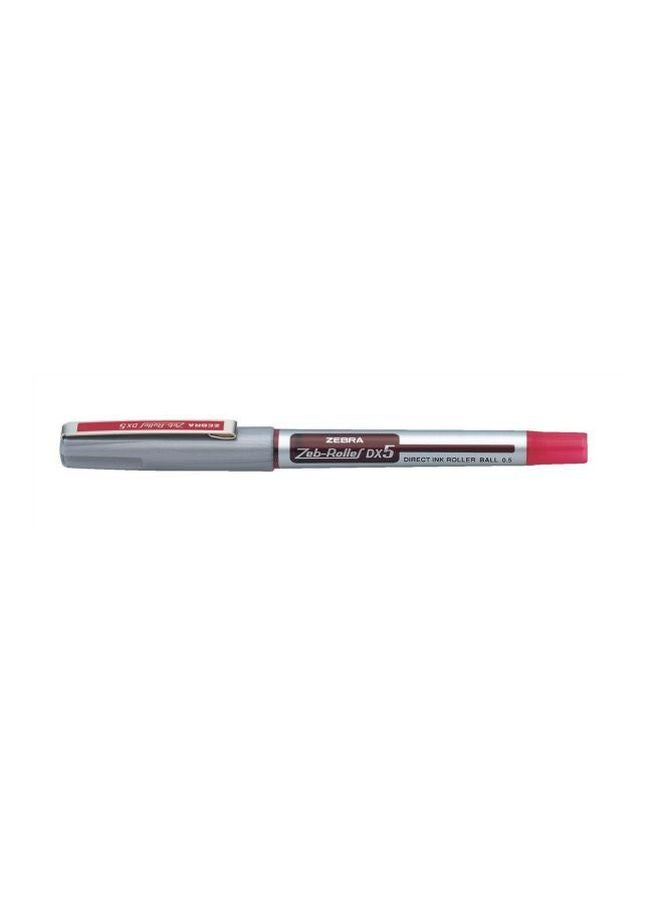 ZEBRA Direct Ink Rollerball Pen Red  - Image 4