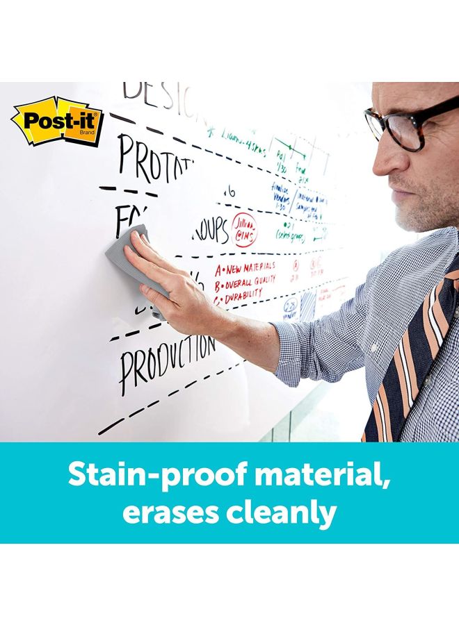 ثري ام لوح بوست إت للمسح الجاف مقاس 3 × 2 قدم أبيض - Image 4