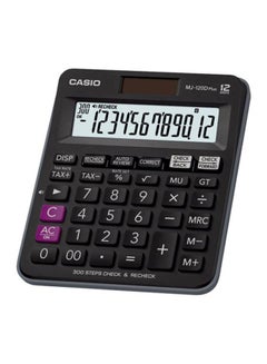 Plus-BU Check Calculator Black/Pink/White - v1599554189/N33806409A_2