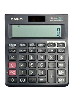 CASIO Dual Power Source Financial And Business Calculator Dark Grey/Black  - Image 1
