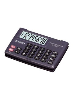 CASIO LC-160LV Travel Basic Calculator Black  - Image 1
