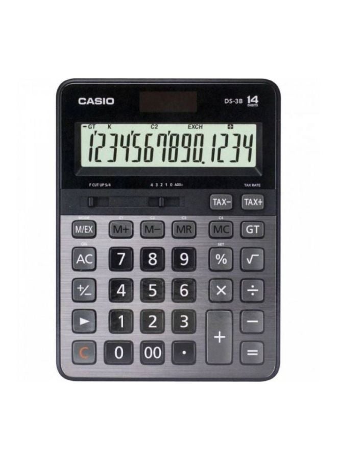CASIO Heavy Duty Calculator Black/Grey - Image 1