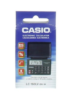 CASIO LC-160LV Travel Basic Calculator Black  - Image 4