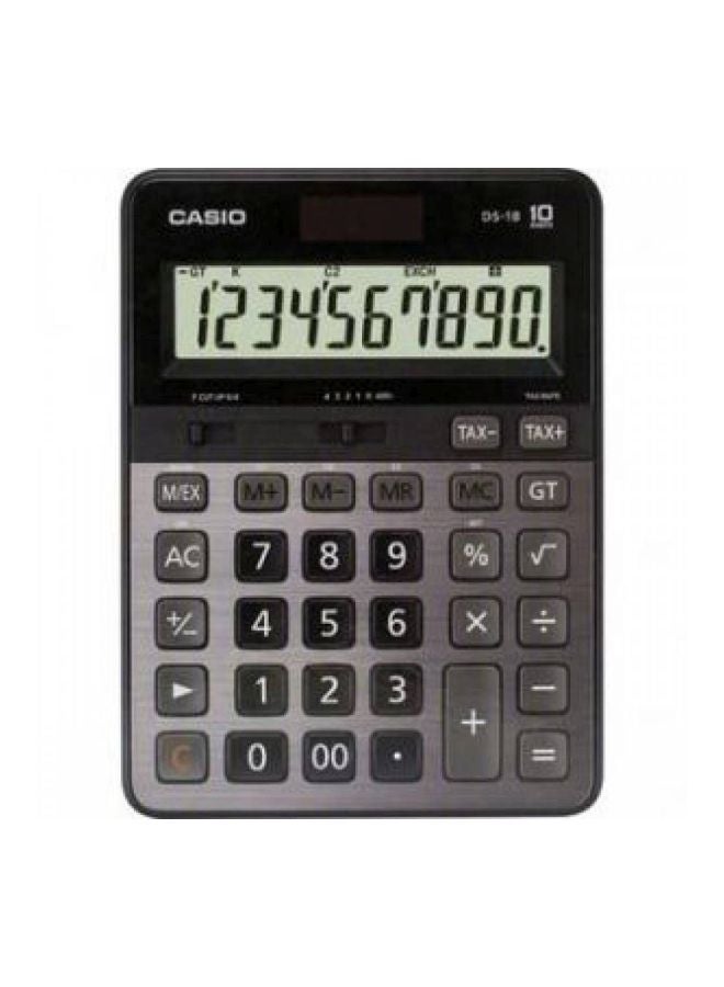 CASIO Heavy Duty Calculator Black/Grey - Image 1
