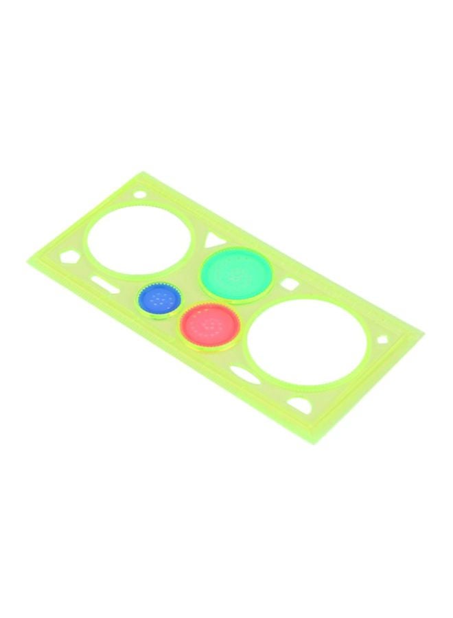 أوتاد مسطرة هندسية مخططة متعددة الاستخدامات أخضر - Image 2