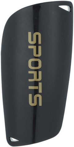 Generic 2-Piece Football Shin Guards Set Large Black 10 x 25 x 4cm  - Image 2