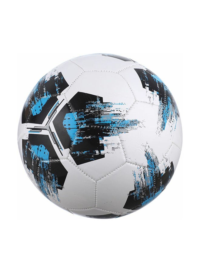 Generic Classic Football Size 5 White Black Blue 21.8cm 