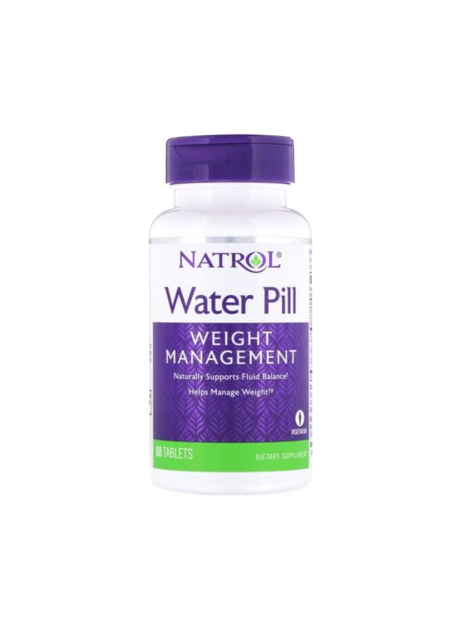 NATROL - Water Pill Dietary Supplement - 60 Tablets - Image 1