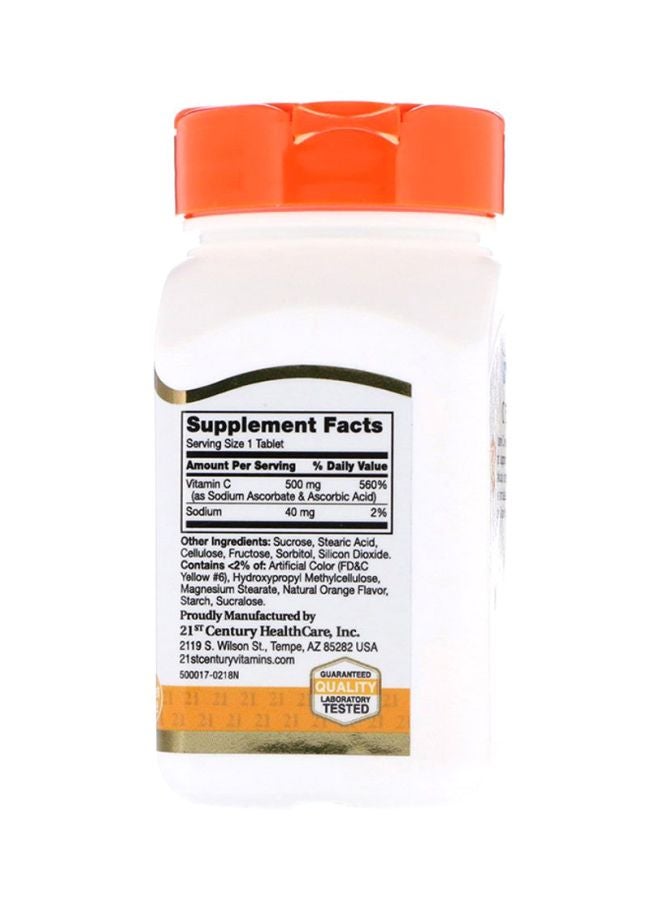 21st Century Vitamin C 500 Mg - 110 Tablets - Image 3