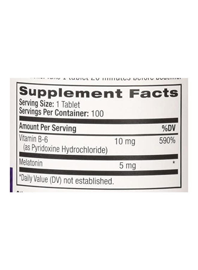 NATROL Melatonin Time Release Dietary Supplement 5mg - 100 Tablets  - Image 5