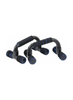 Kanteen Store 2-Piece Push up Stand set Black Blue 23 x 8 x 115cm  - Image 1