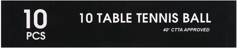 King 10-Piece Table Tennis Ball Set Orange One Size - Image 3