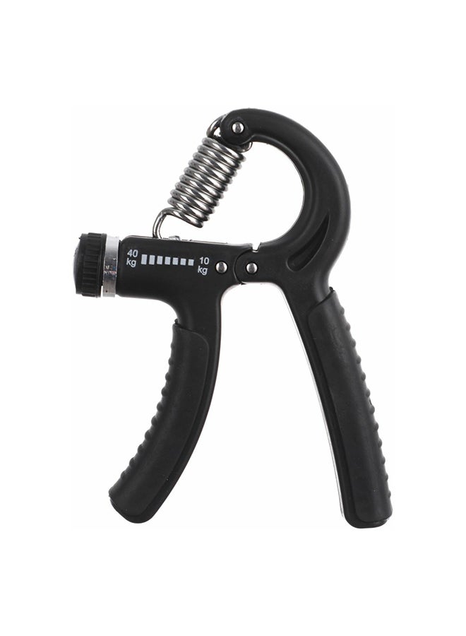 RX Adjustable Resistance Hand Grip Black 8 x 18 x 2cm  - Image 1