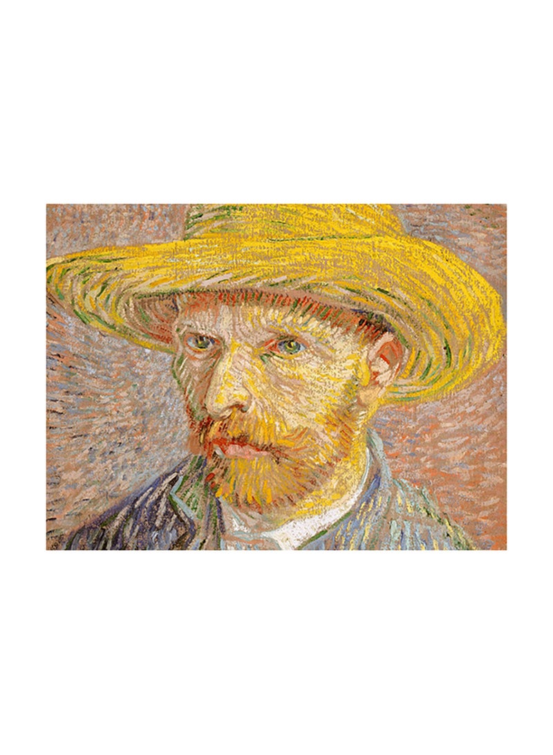 فاست برينت ملصق جداري ذاتي اللصق بتصميم الفنان فينسنت فان جوخ متعدد الألوان 140x105سم