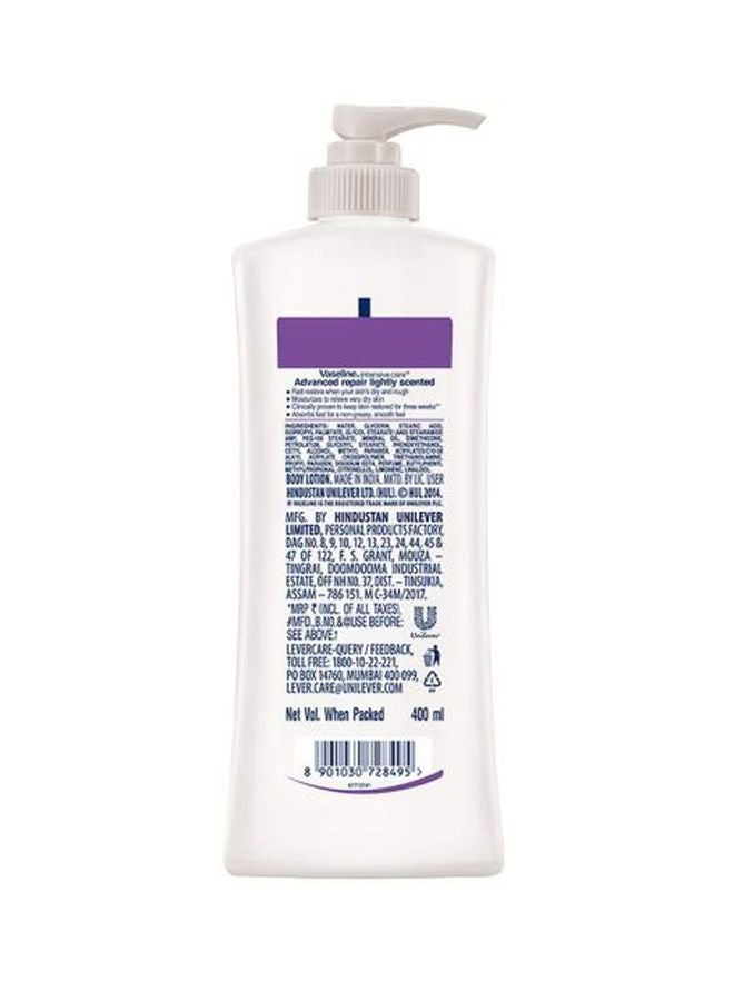 Vaseline Derma Care Advanced Repair Body Lotion 400ml - Image 3