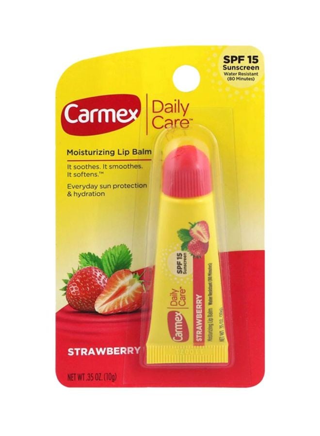 CARMEX 2-Piece Strawberry Moisturizing Lip Balm 2 x 20grams  - Image 2