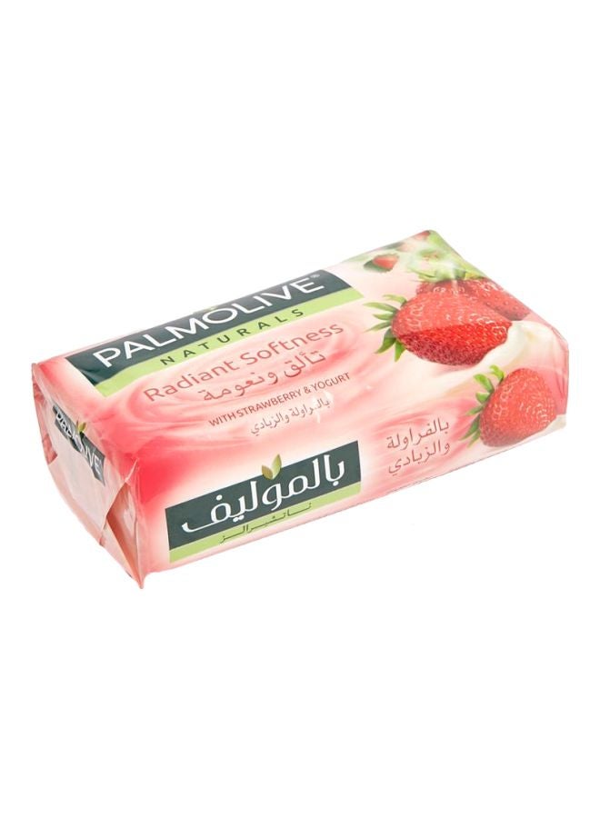 Palmolive - Naturals Radiant Softness With Strawberry And Yoghurt Bar Soap 170grams - Image 1