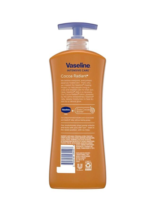 Vaseline Itensive Care Cocoa Radiant Body Lotion 600ml - Image 2