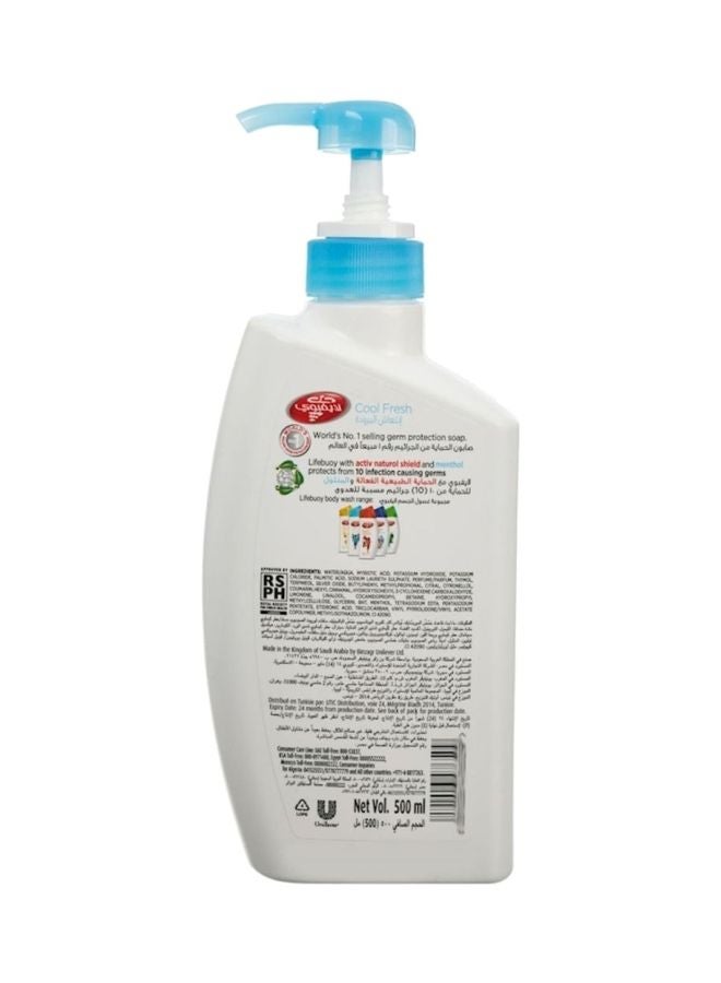 لايفبوي غسول الجسم المنعش بالمنثول البارد شفاف 500ملليلتر - Image 2