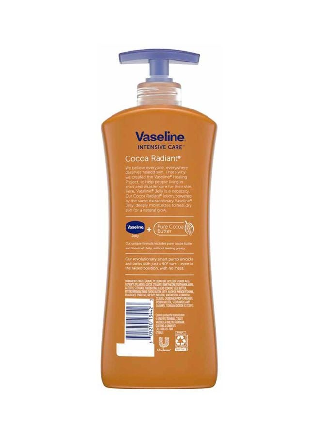 Vaseline Intensive Care Cocoa Radiant Body Lotion 600ml - Image 2