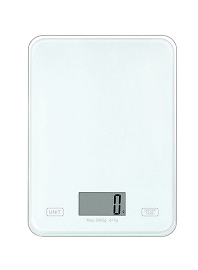 LCD Display Digital Electronic Scale White