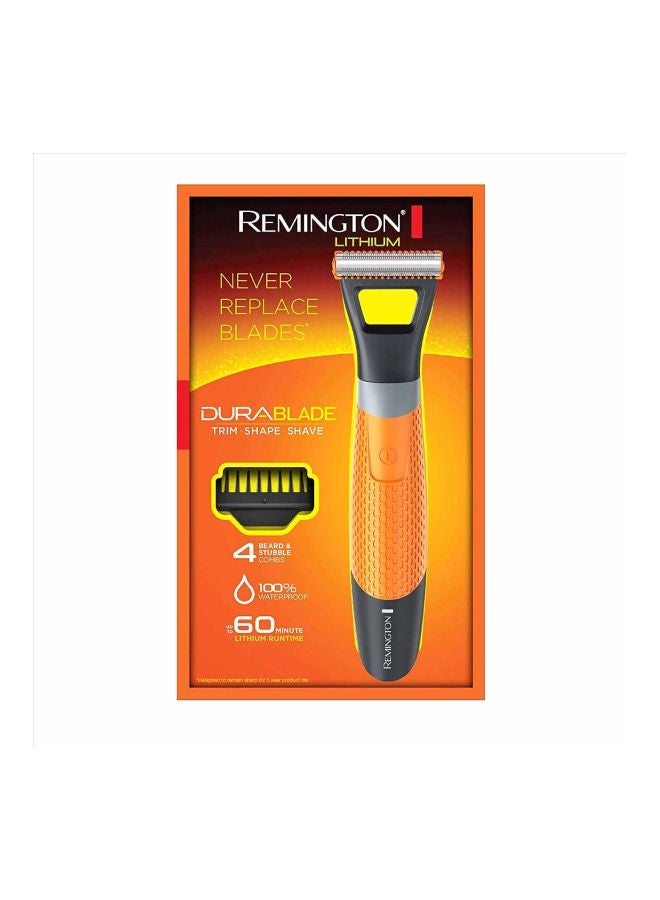 REMINGTON - Durablade Hybrid Trimmer Black/Orange/Silver - Image 1