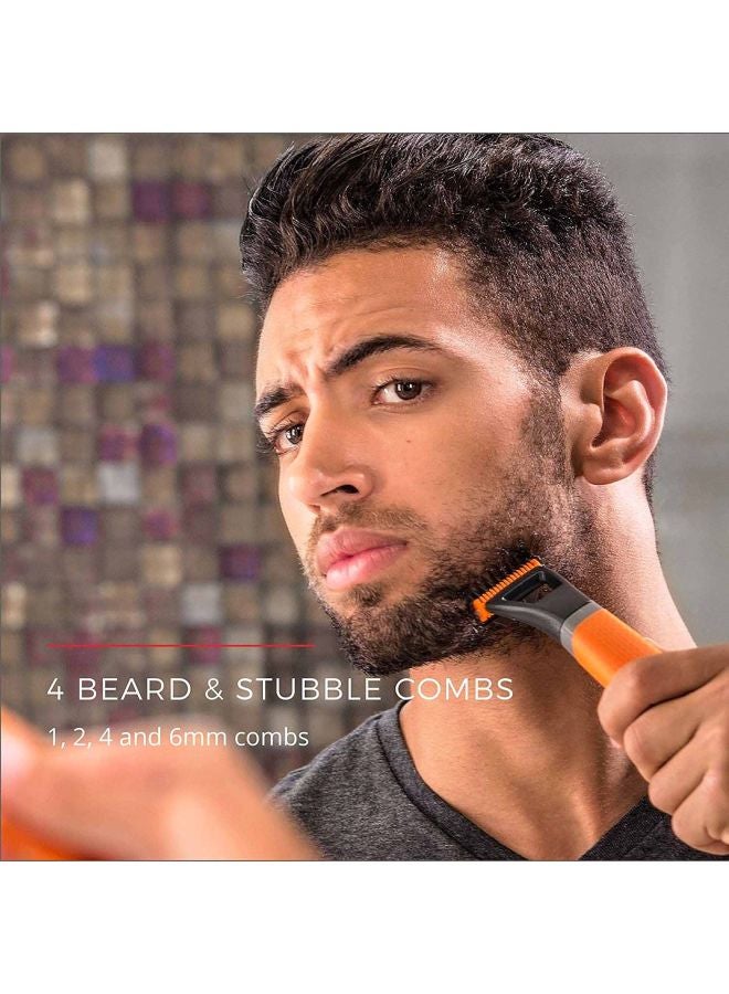 REMINGTON - Durablade Hybrid Trimmer Black/Orange/Silver - Image 1