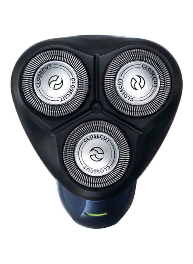 فيليبس ماكينة الحلاقة الكهربائية أكواتاتش للاستخدام الجاف والرطب الأسود / الأزرق - Image 2