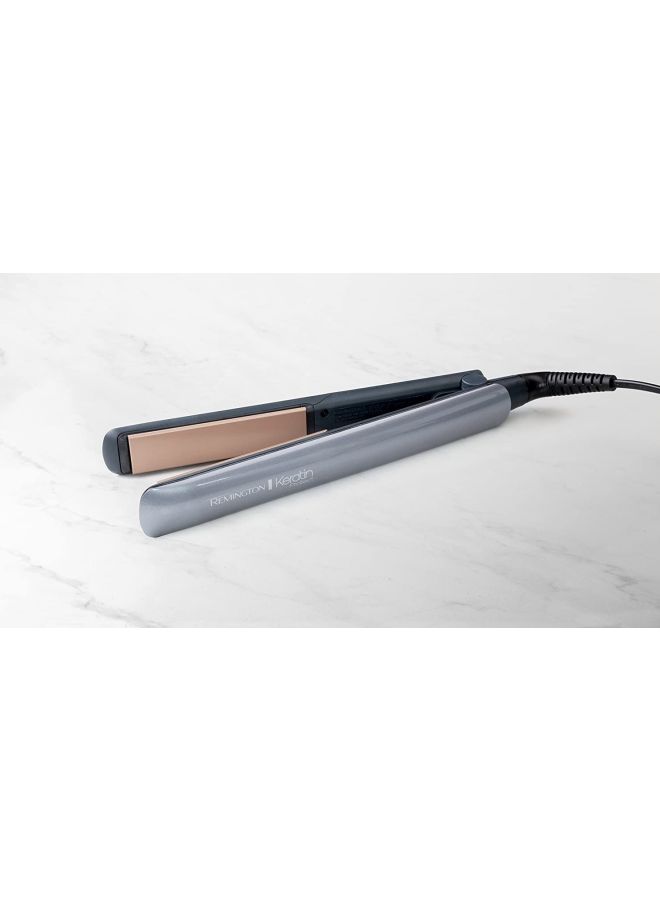 REMINGTON Keratin Protect Intelligent Hair Straightener Silver  - Image 5